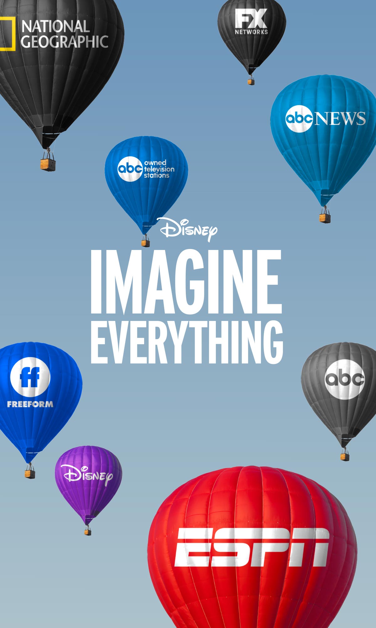 Disney Imagine Everything campaign graphic