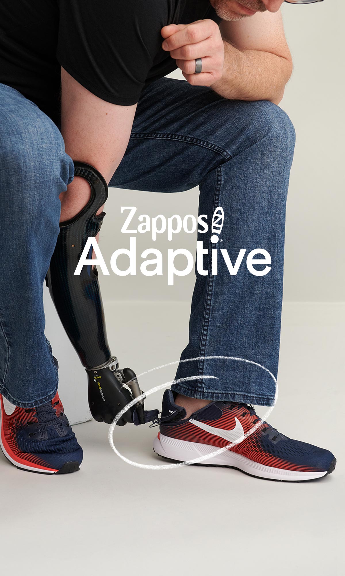 Zappos Adaptive shoe functionality